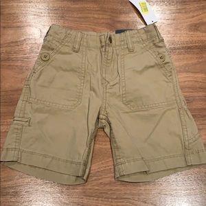 NWT boys khaki shorts by First Wave